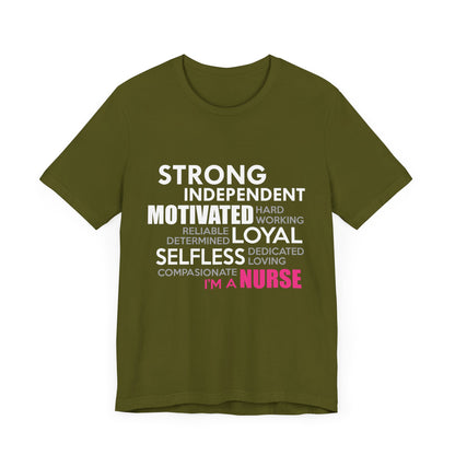 Strong Independent Motivated Loyal Selfless Unisex Tee