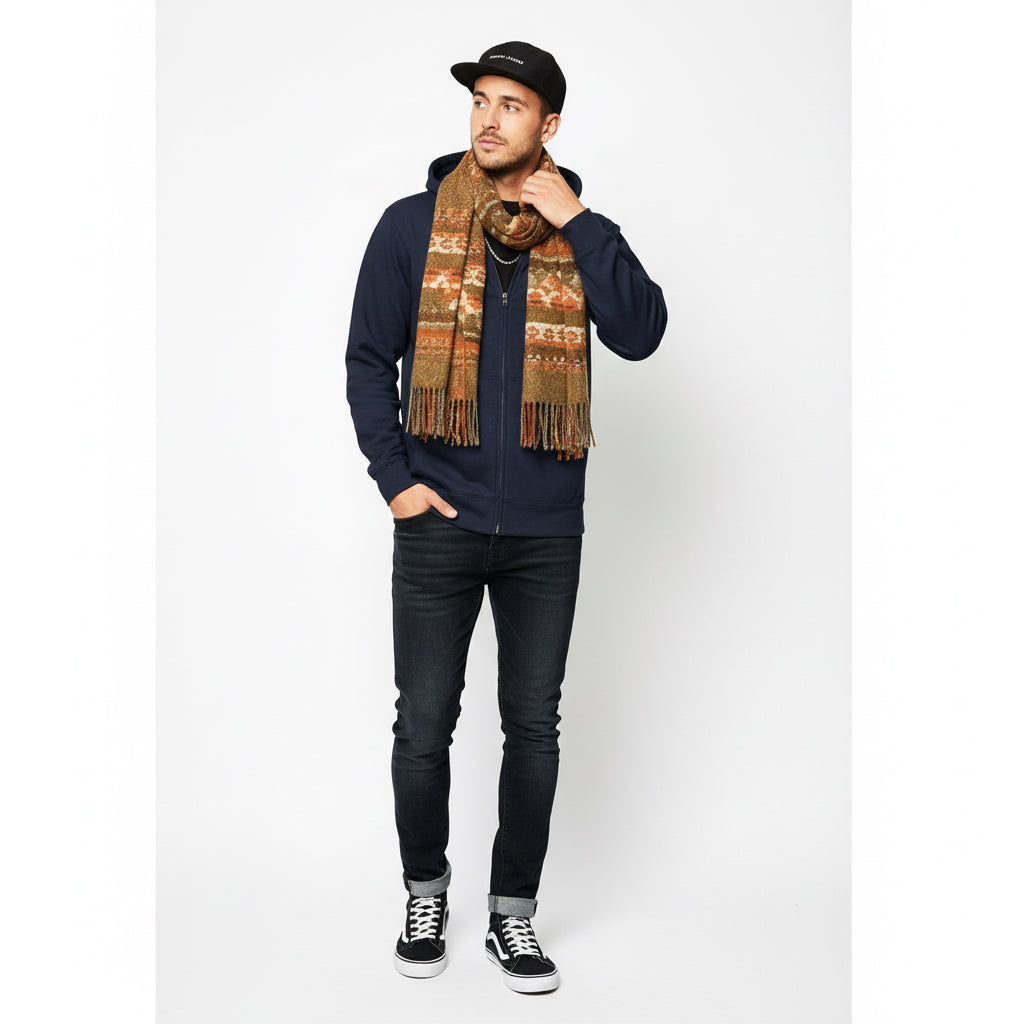 Stylish Unisex Fleece Zip Up Hoodie Printify