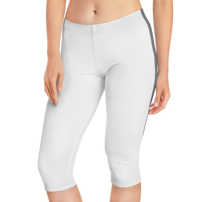 Rcnsons Women's Capri Ruler Leggings (AOP)