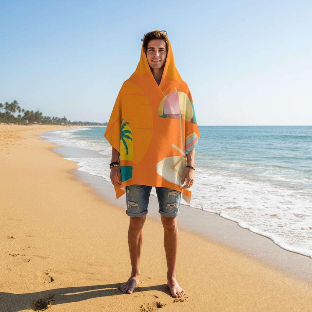 Hooded Towel for Kids Printify