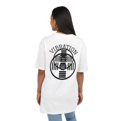 Unisex Vibration Oversized Tee | Comfortable Streetwear, Gym Apparel, Gift for Fitness Lovers, Casual Daily Wear, Graphic Tee