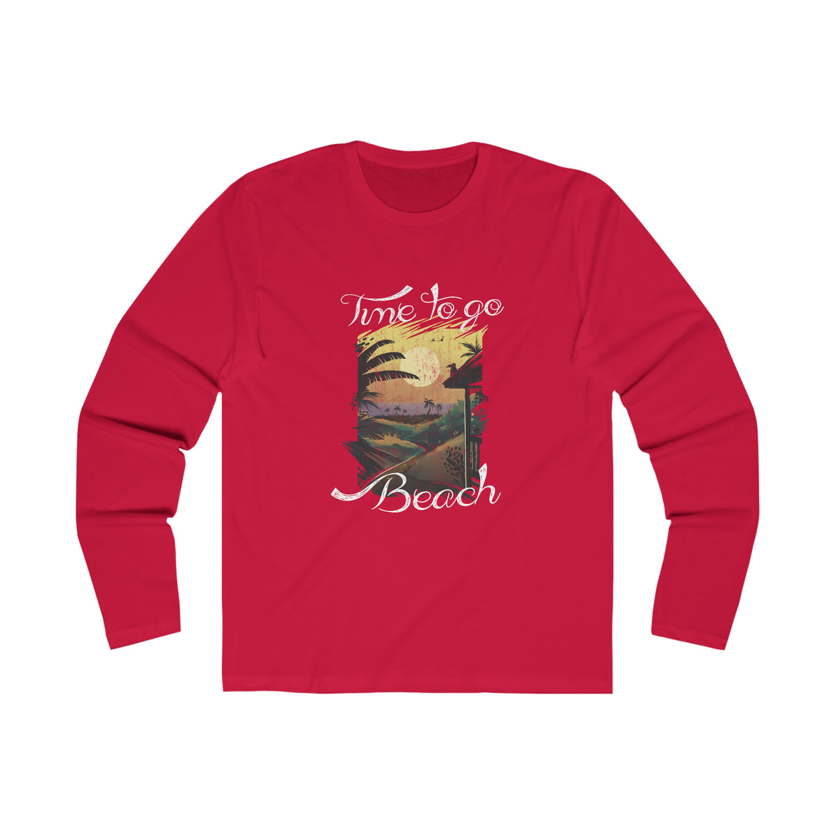 Time To Go Beach Long Sleeve