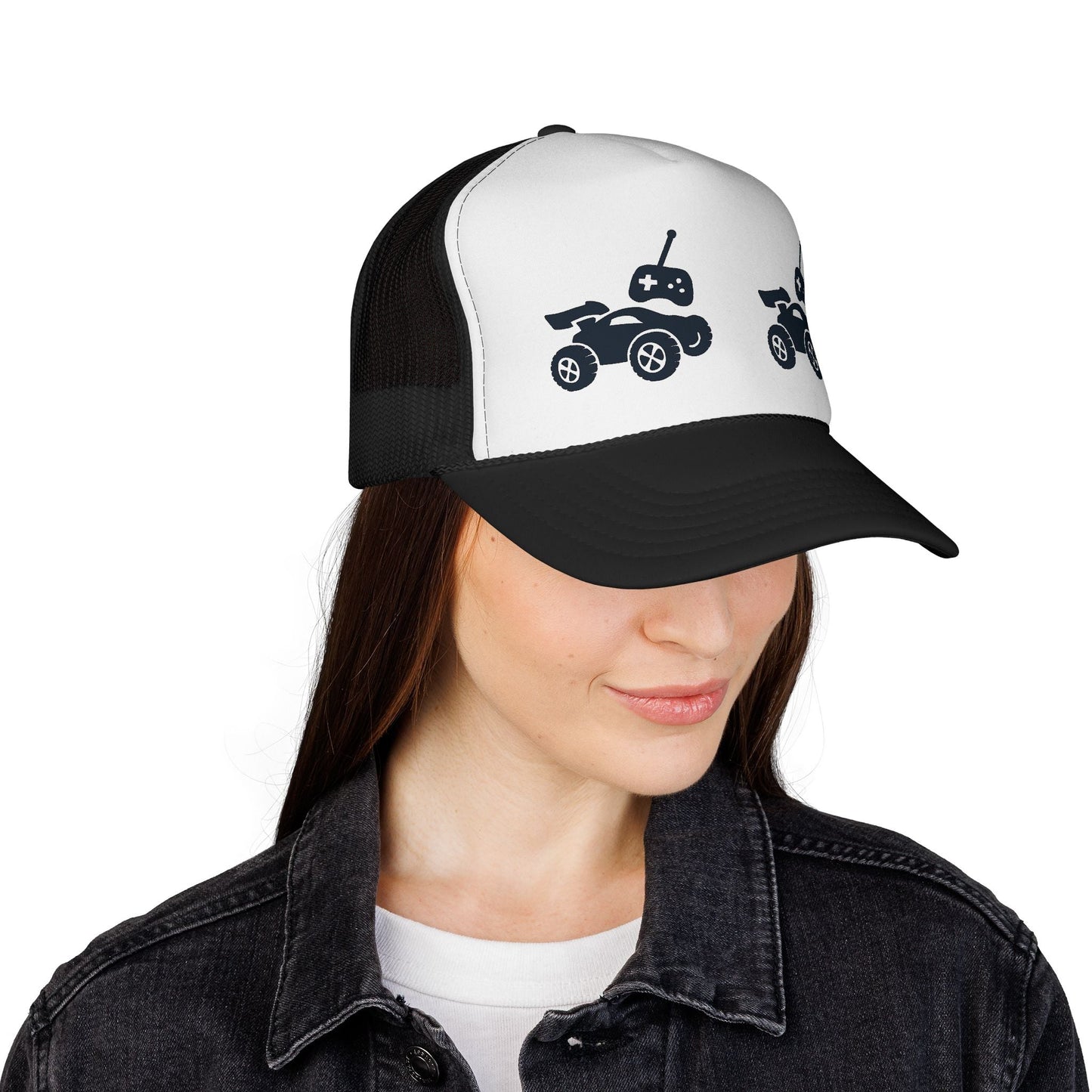 Cool Trucker Caps with ATV Design | Perfect Gift for Outdoor Enthusiasts, Sports Fans, Road Trips, Family Gatherings, Summer Adventures Printify