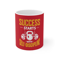 Success Starts With Self-Discipline Mug