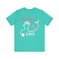 Tee-shirt unisexe de la vie d’infirmière 