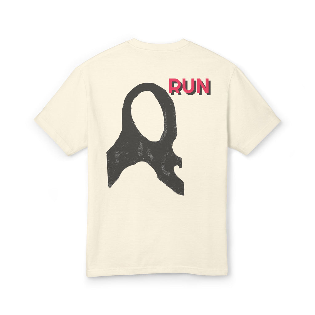 Casual Unisex Tee -  Run Graphic