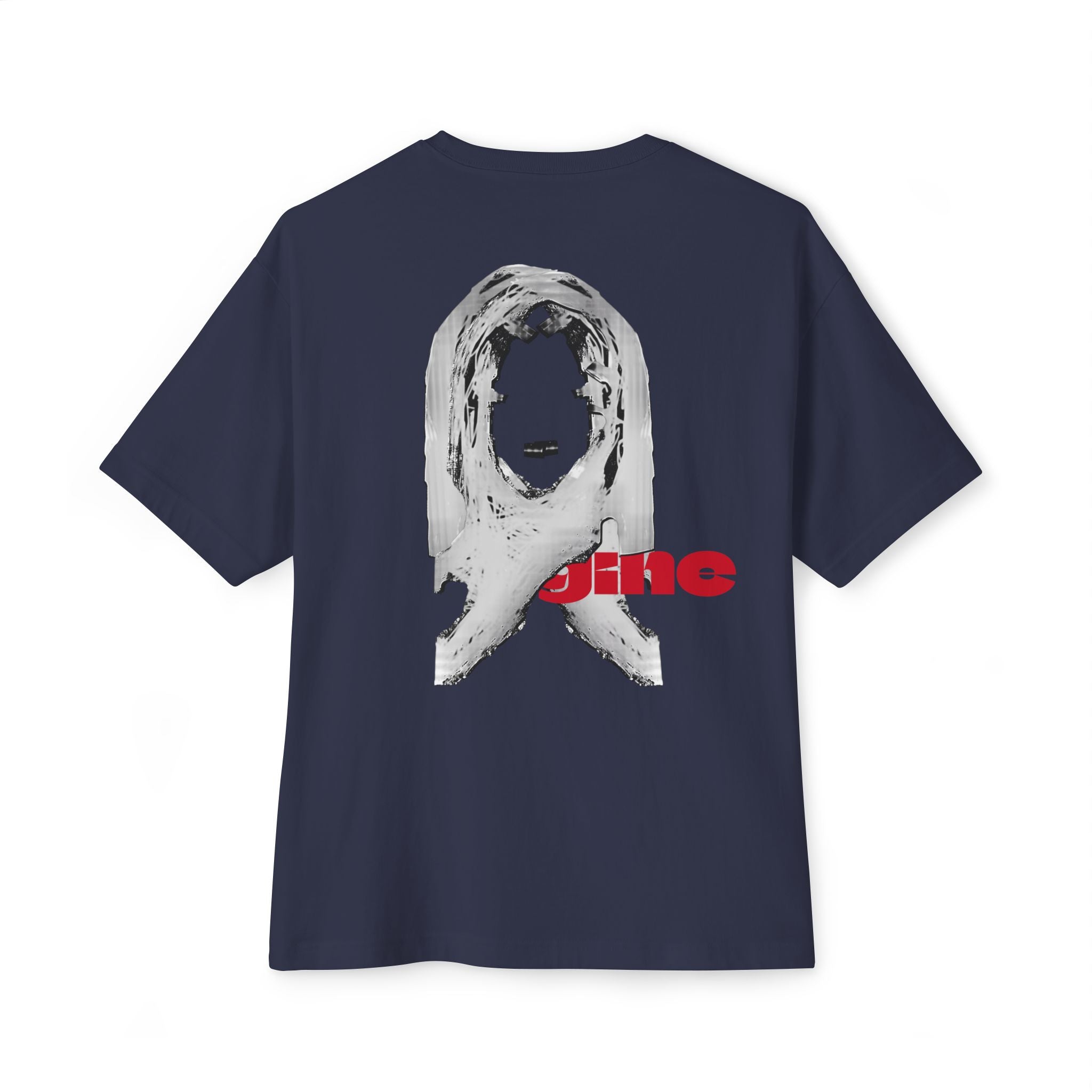 Oversized Boxy Tee - Unique Gine Design