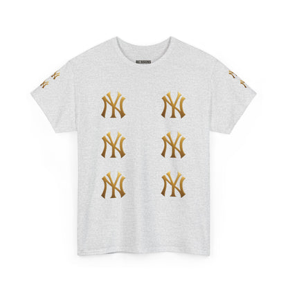 Gold Logo Unisex Heavy Cotton Tee Printify