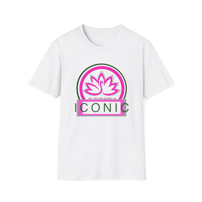 Iconic Lotus Graphic Unisex Softstyle T-Shirt