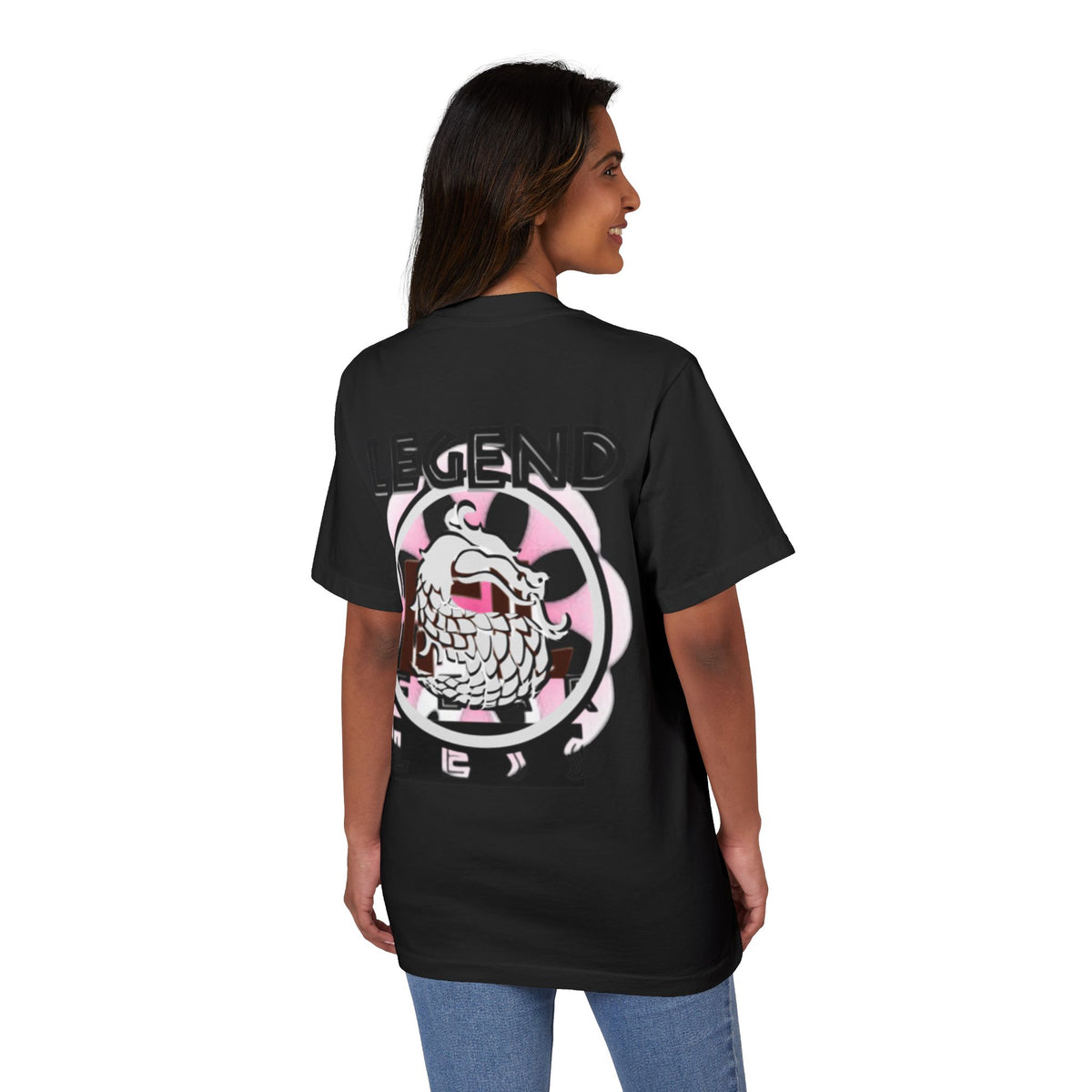 Legend Graphic Unisex T-Shirt - Trendy Drop-Shoulder Style