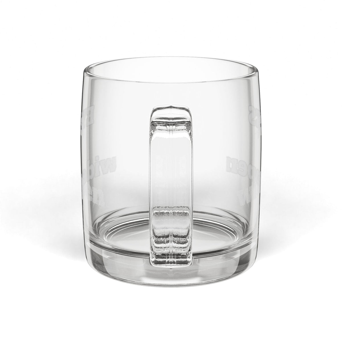 Engraved Coffee Mug - Personalized Glass Cup for Coffee Lovers, Perfect Gift for Birthdays, Anniversaries, or Just Because Printify