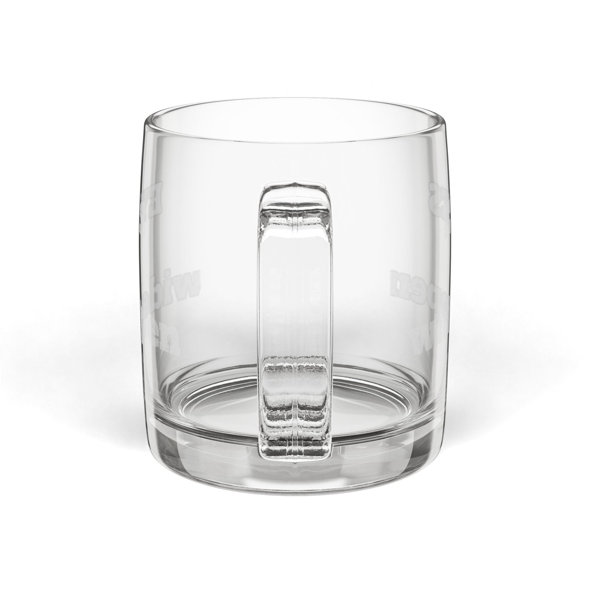 Engraved Coffee Mug - Personalized Glass Cup for Coffee Lovers, Perfect Gift for Birthdays, Anniversaries, or Just Because Printify