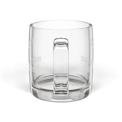 Engraved Coffee Mug - Personalized Glass Cup for Coffee Lovers, Perfect Gift for Birthdays, Anniversaries, or Just Because Printify