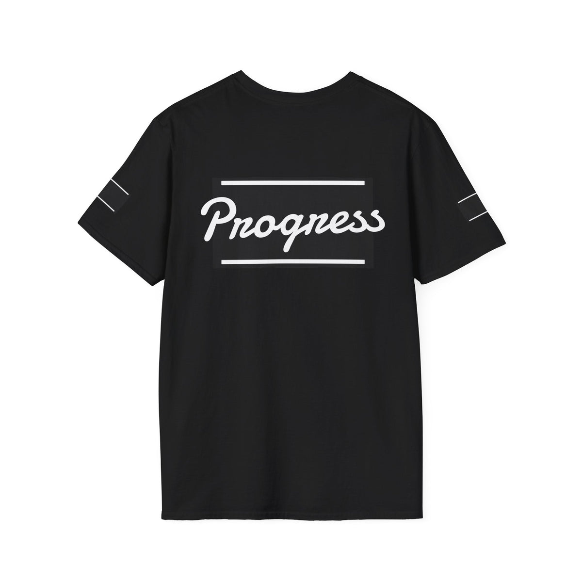 Motivational Unisex Softstyle T-Shirt | Progress Tee, Gift for Teens, Casual Wear, Workout Shirt, Inspirational Apparel Printify