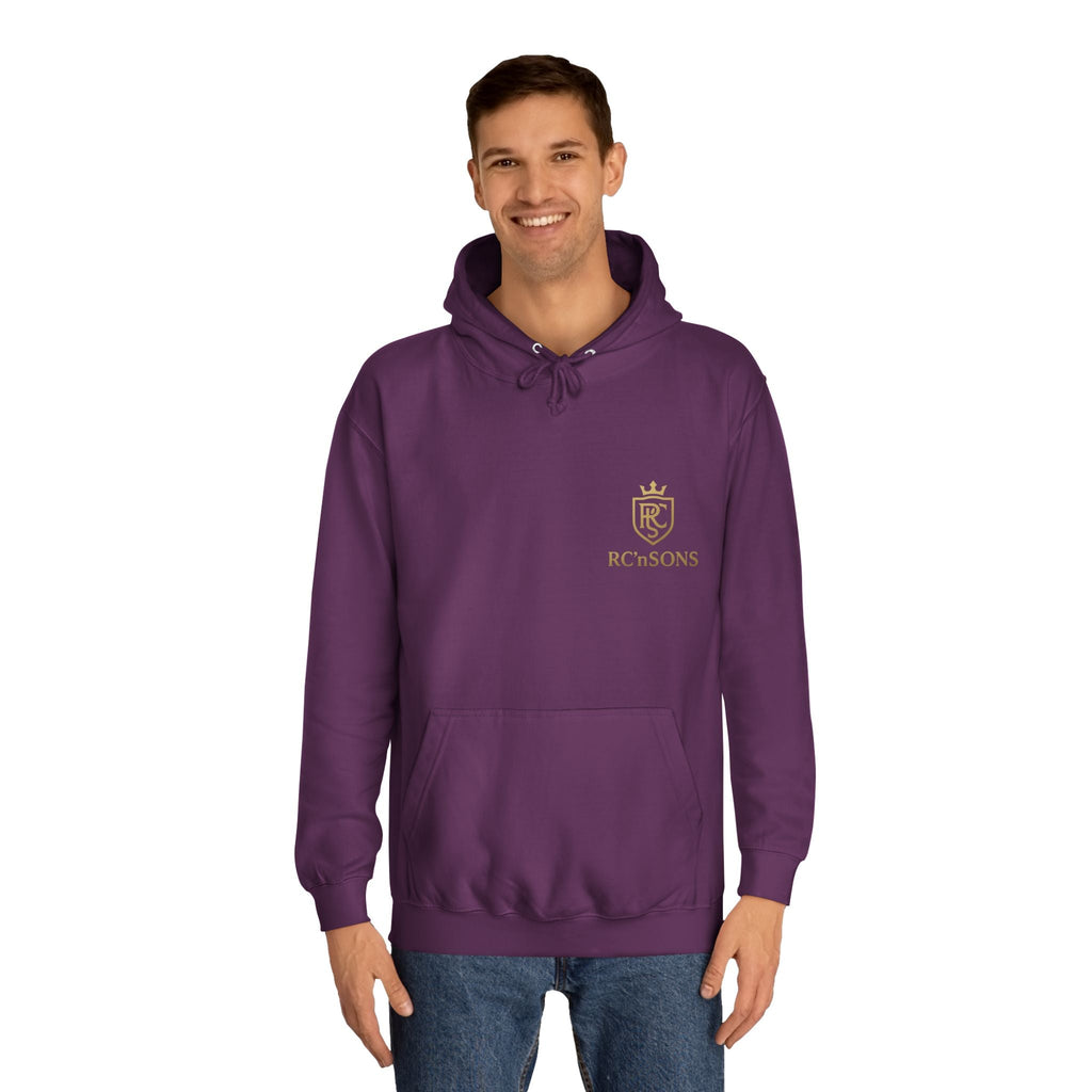 College Spirit Hoodie, Unisex College Sweatshirt, Cozy Campus Apparel, Perfect for Students, Graduation Gift, College Life Essential Printify