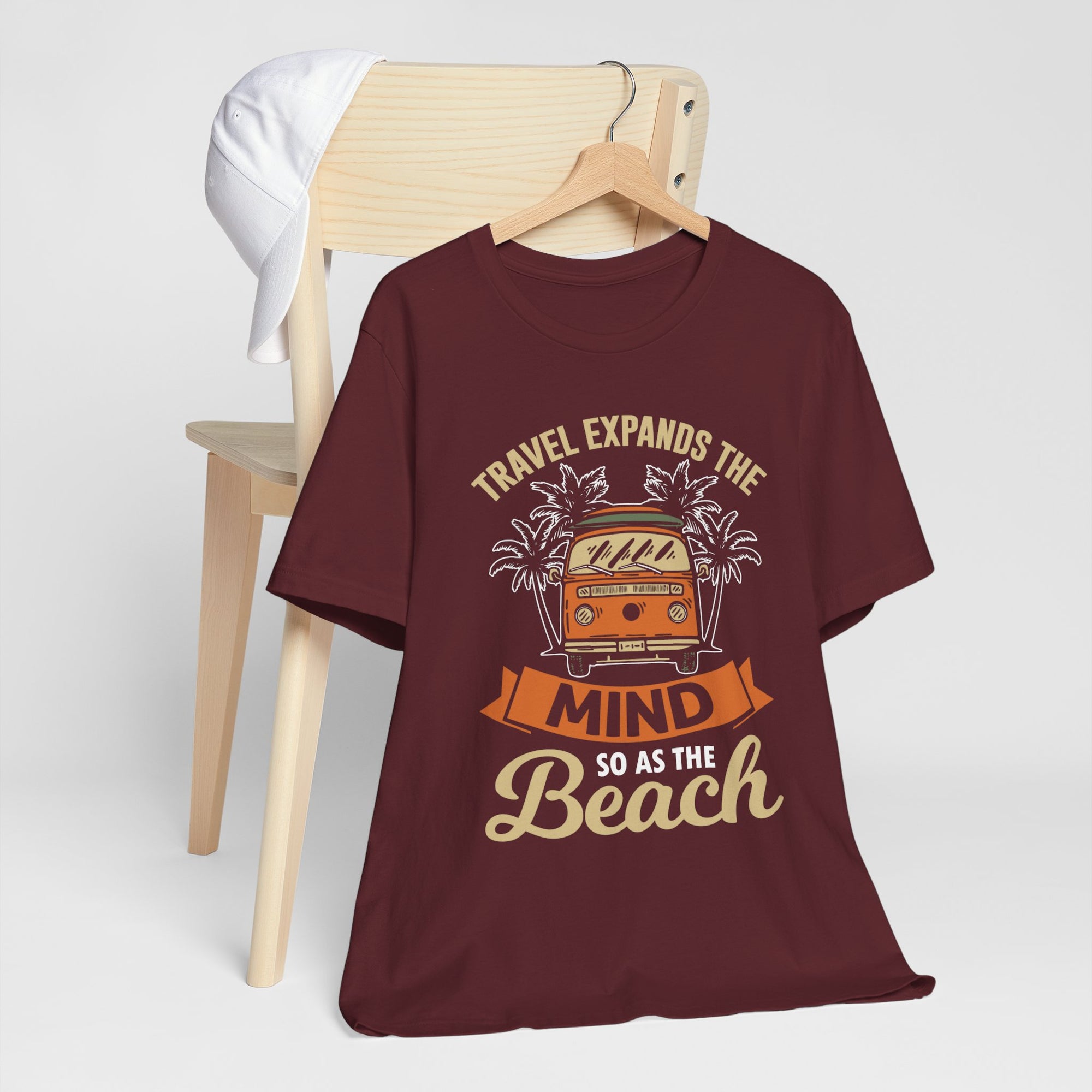 Unisex Travel Expands the mind Short Sleeve Tee