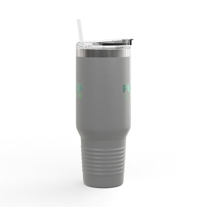 Inspirational Insulated Travel Mug - 40oz with Pushup Icon Design