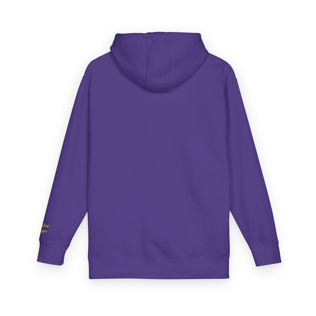 Religious Fleece Hoodie - Walking with the Lord Printify