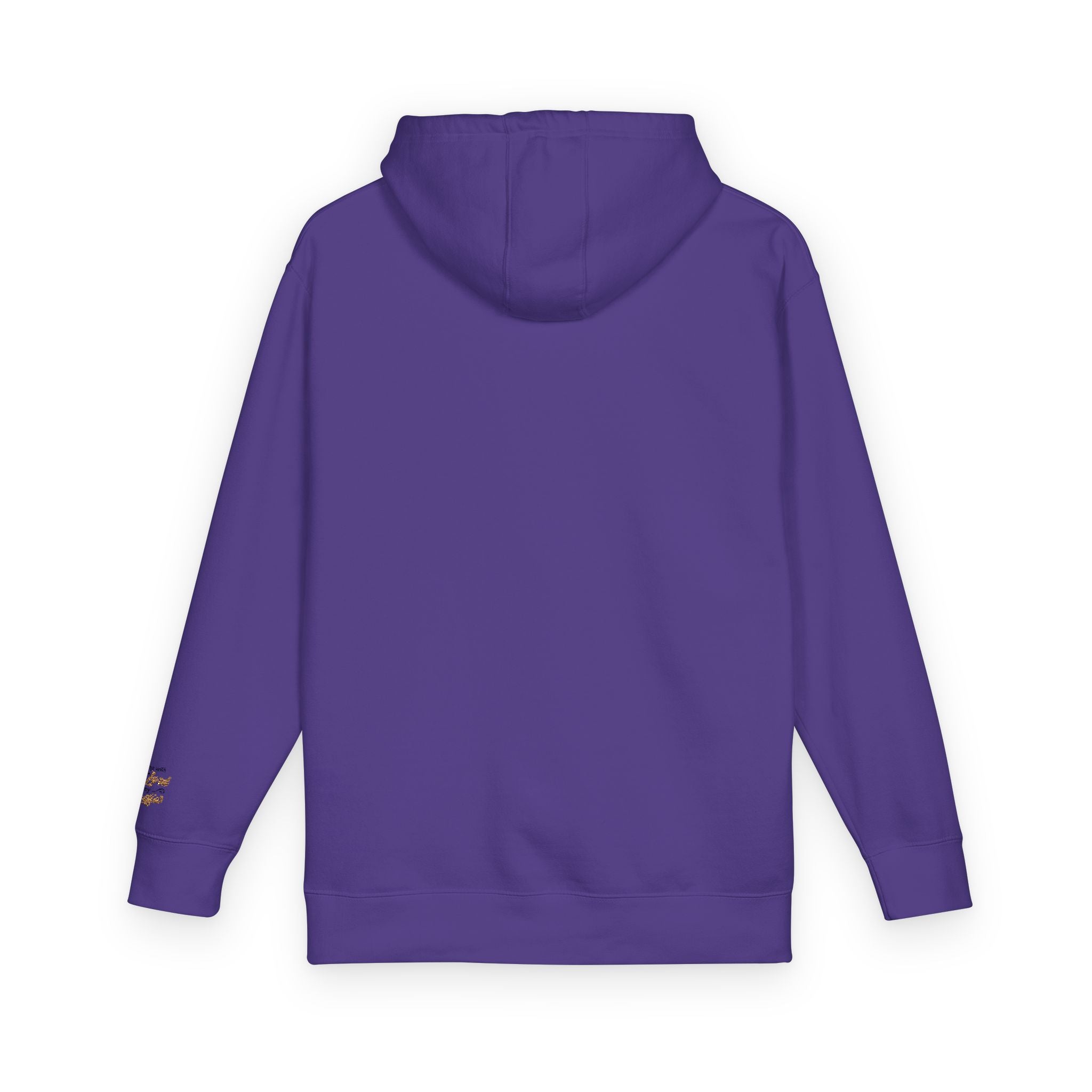 Religious Fleece Hoodie - Walking with the Lord Printify