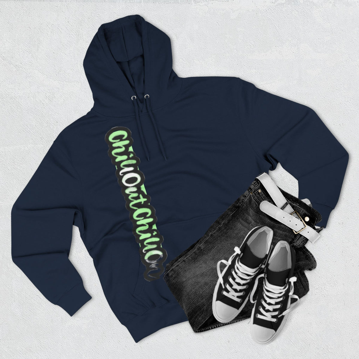 ChilloutChillOn Fleece Hoodie