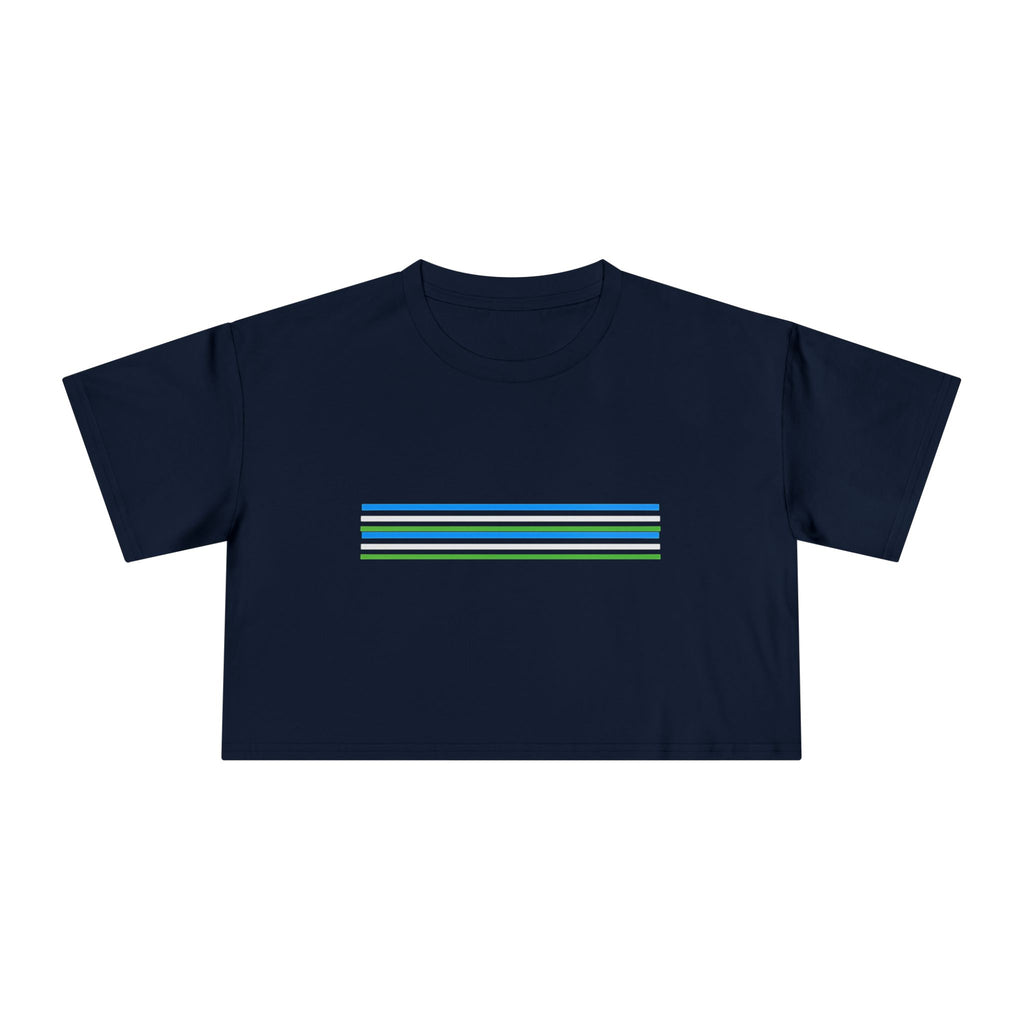 Crop Tee - Bubblegum Design for Women