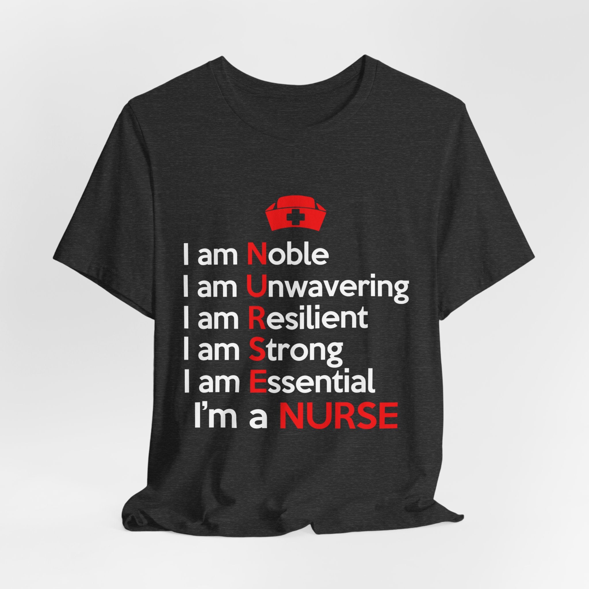 Je suis noble, je suis un tee-shirt unisexe inébranlable 