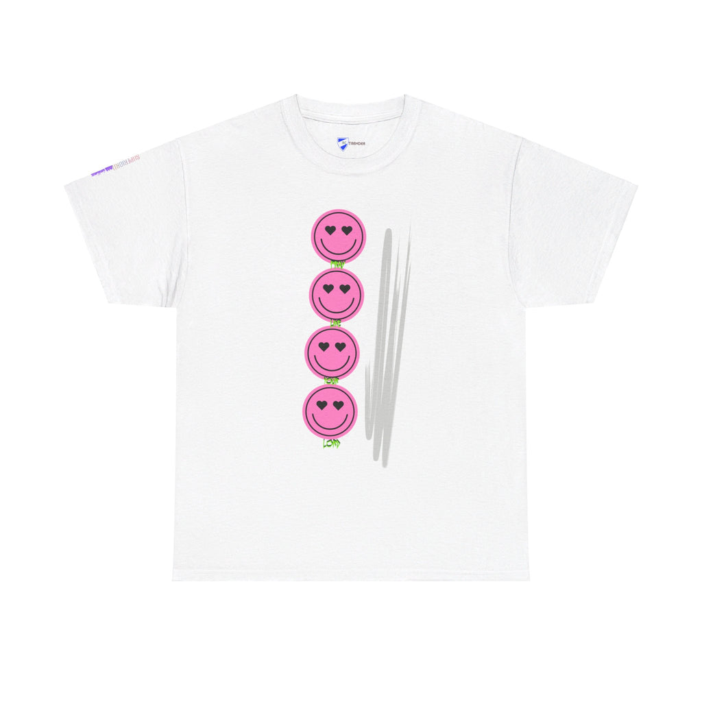 RCNSONS Unisex Heavy Cotton Smileys Tee