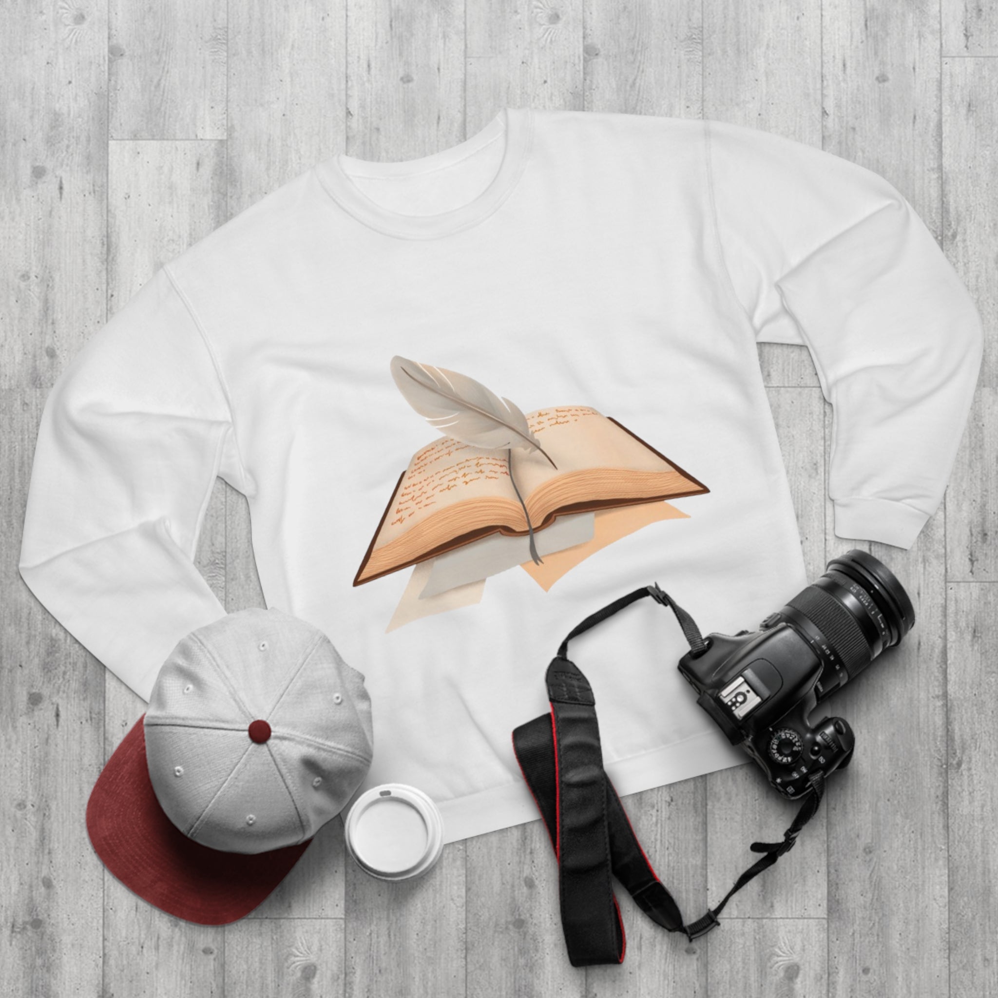 RCNSONS Unisex Crew Neck Author Sweatshirt (EU)