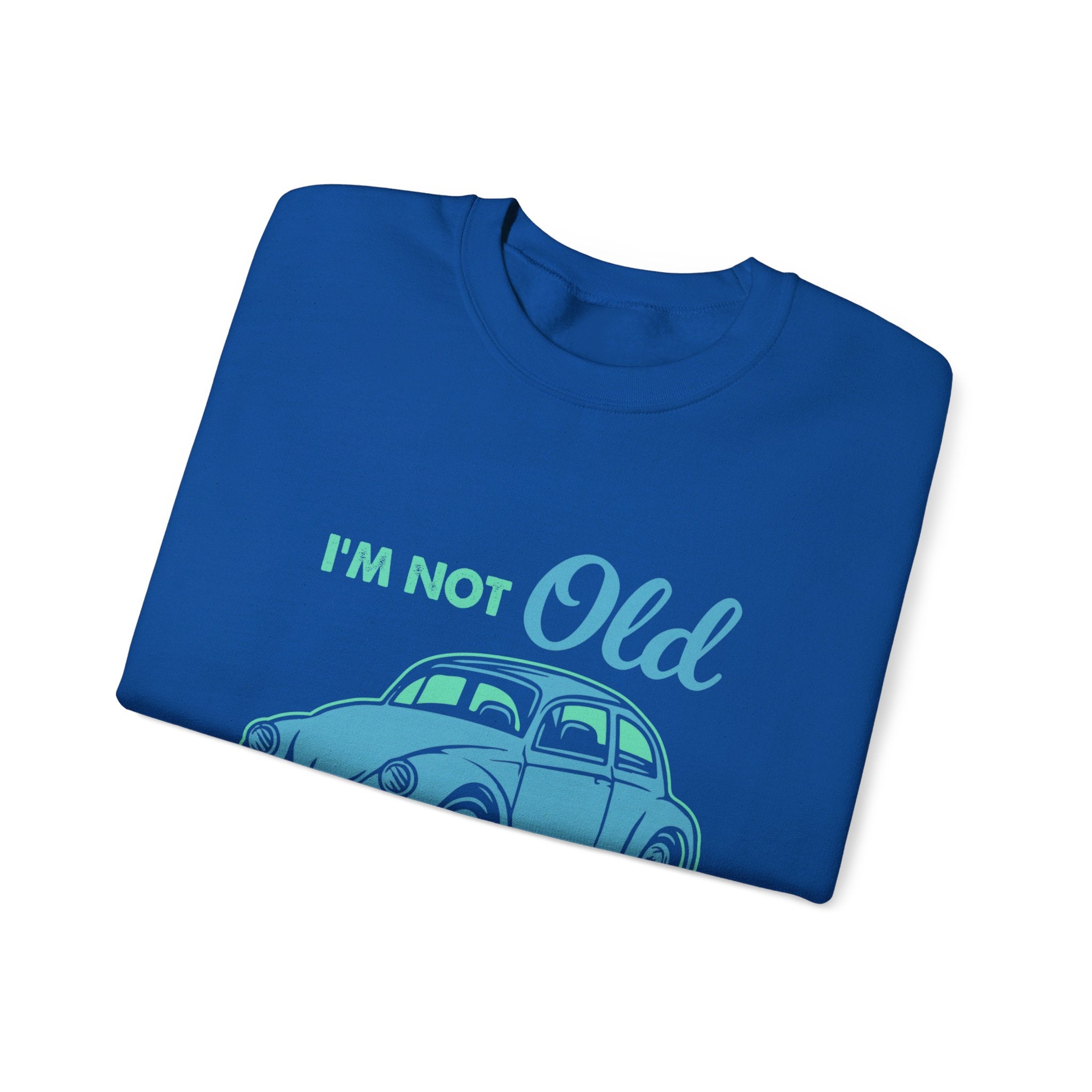 Je ne suis pas vieux, je suis un sweat-shirt unisexe classique 