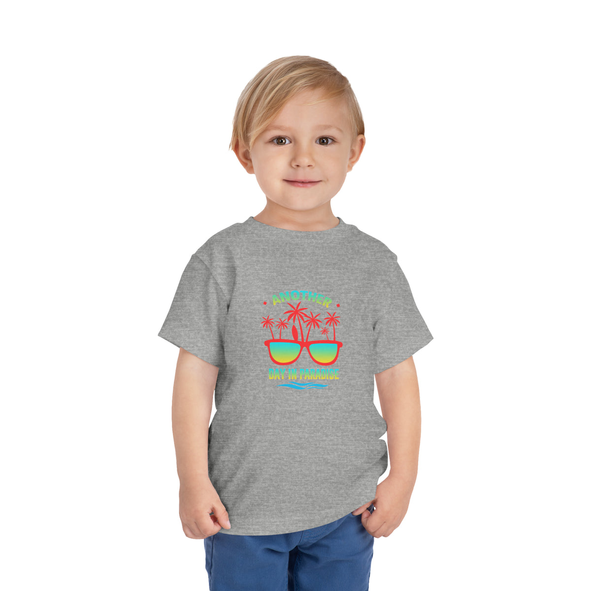 T-shirt pour tout-petits Un autre jour au paradis 