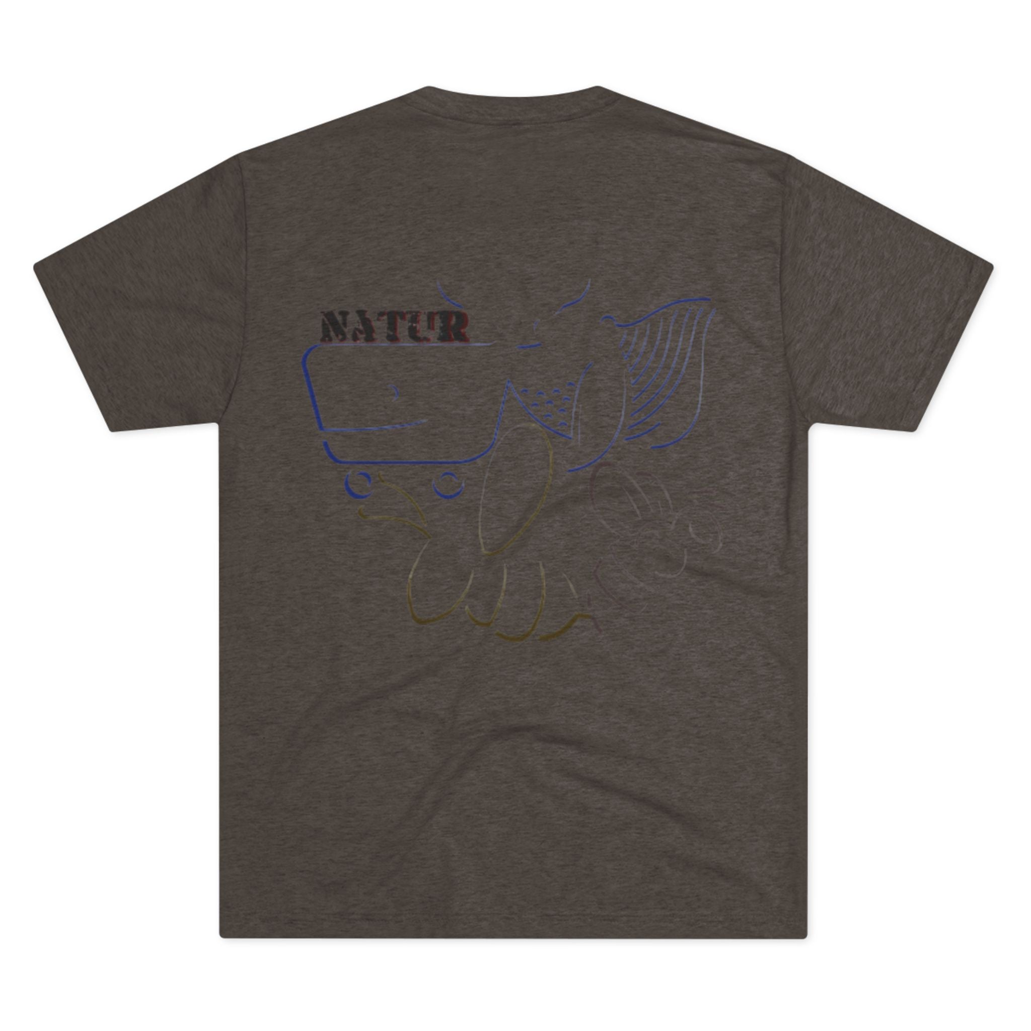 Nature Inspired Tee - Unisex Tri-Blend Crew Tee