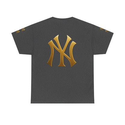 Gold Logo Unisex Heavy Cotton Tee Printify