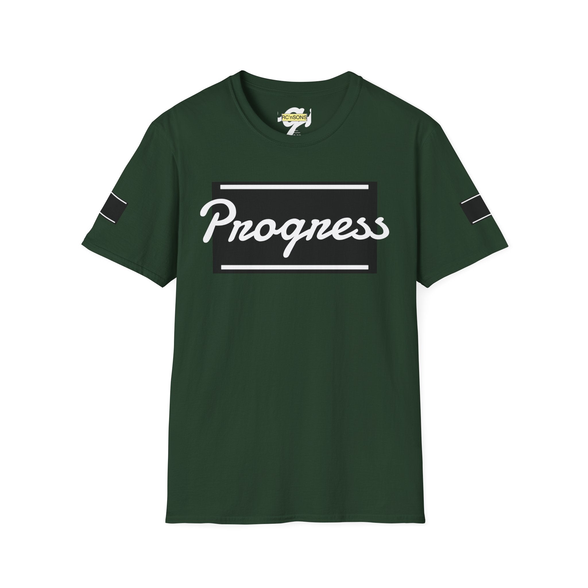 Motivational Unisex Softstyle T-Shirt | Progress Tee, Gift for Teens, Casual Wear, Workout Shirt, Inspirational Apparel Printify