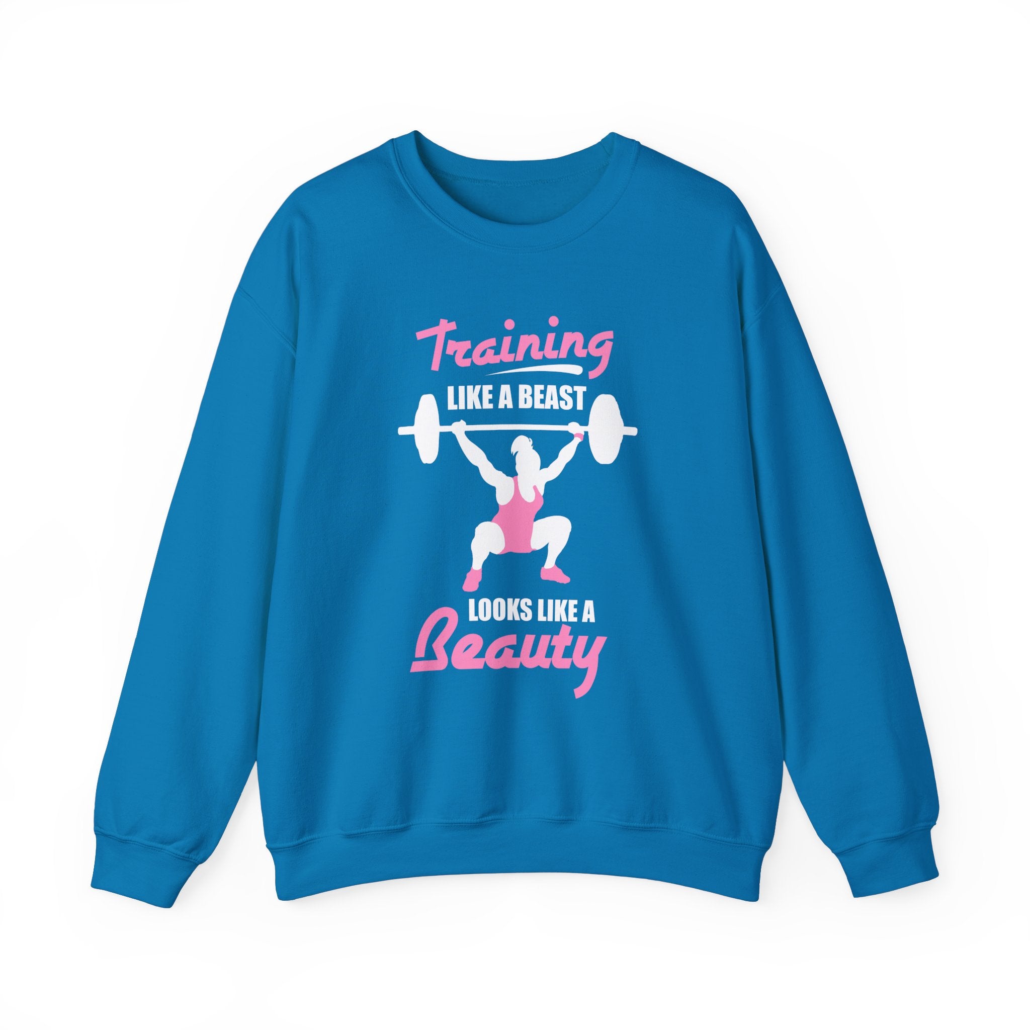 S’entraîner comme un sweat-shirt unisexe bête 