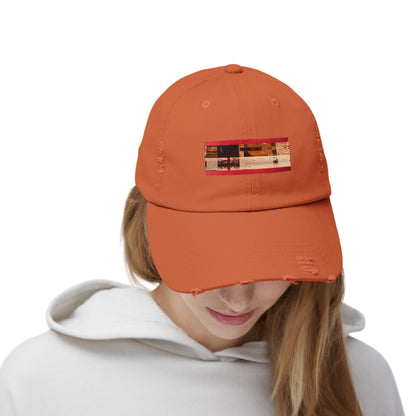 Unisex Distressed Cap
