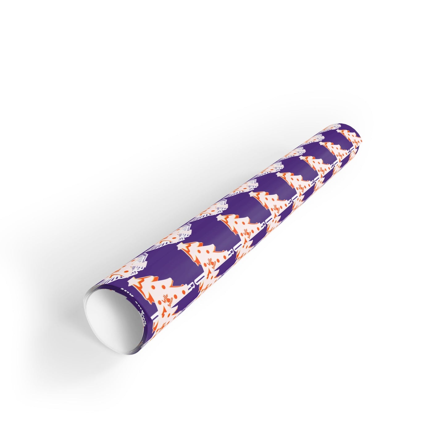 Wrapping Paper Rolls - hello Santa Design Printify