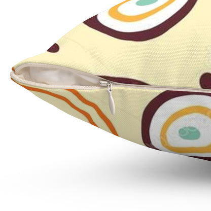 Spun Polyester Square Pillow