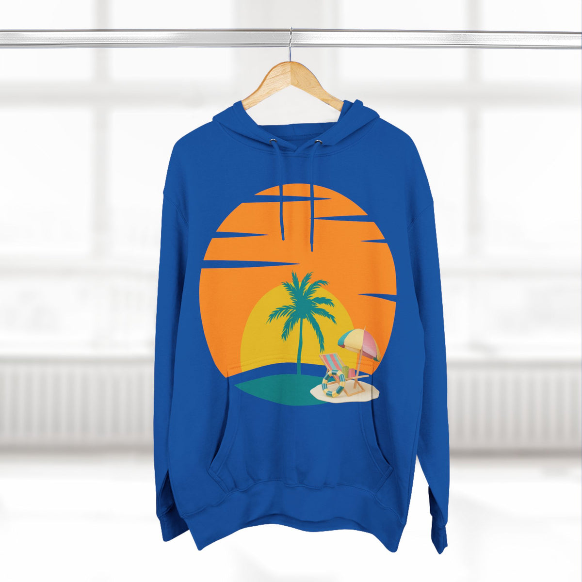 Fleece Hoodie - 'iland' Design