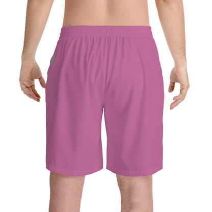 Men's Elastic Beach Shorts (AOP)