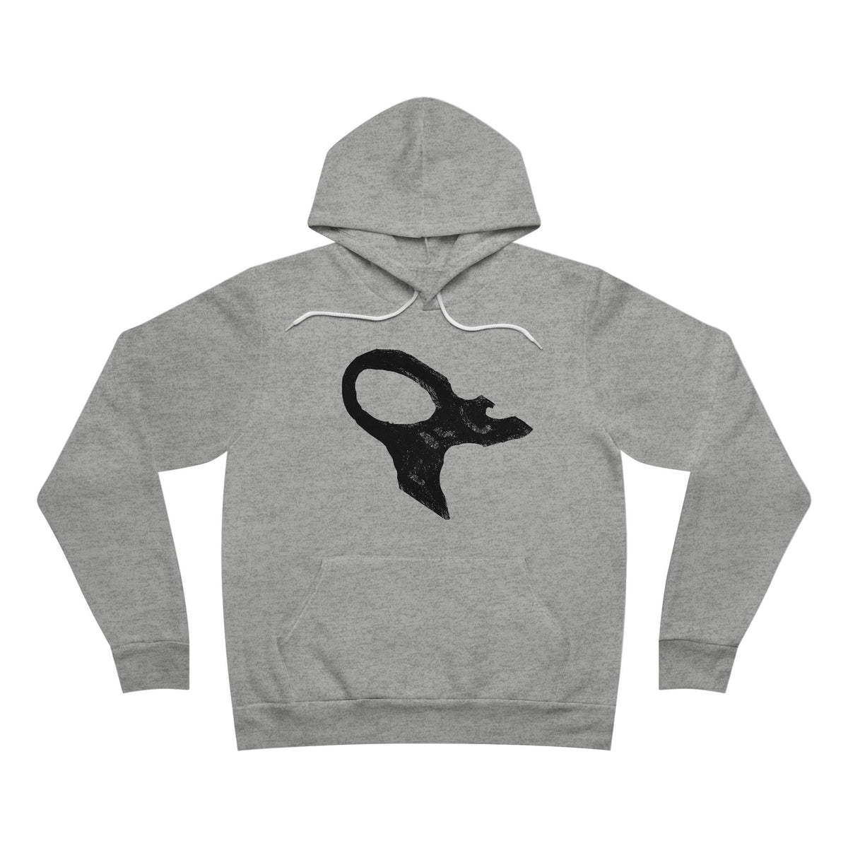 Minimalist Skull Hoodie