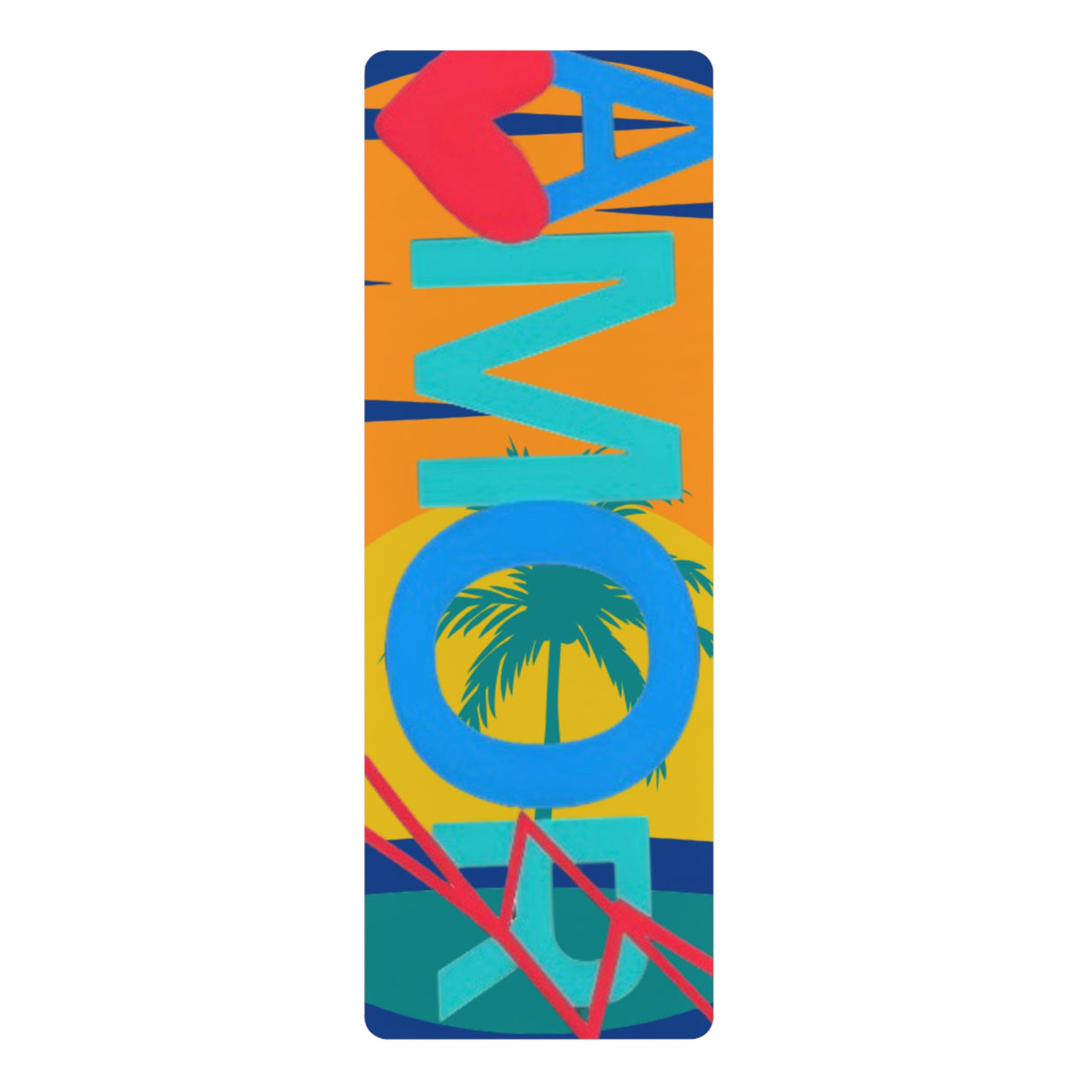 Yoga Mat - Amor Yoga Matt Design