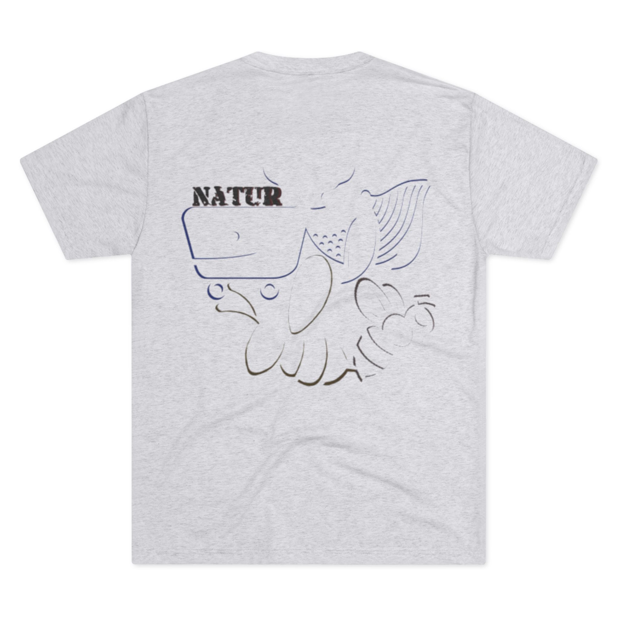 Nature Inspired Tee - Unisex Tri-Blend Crew Tee