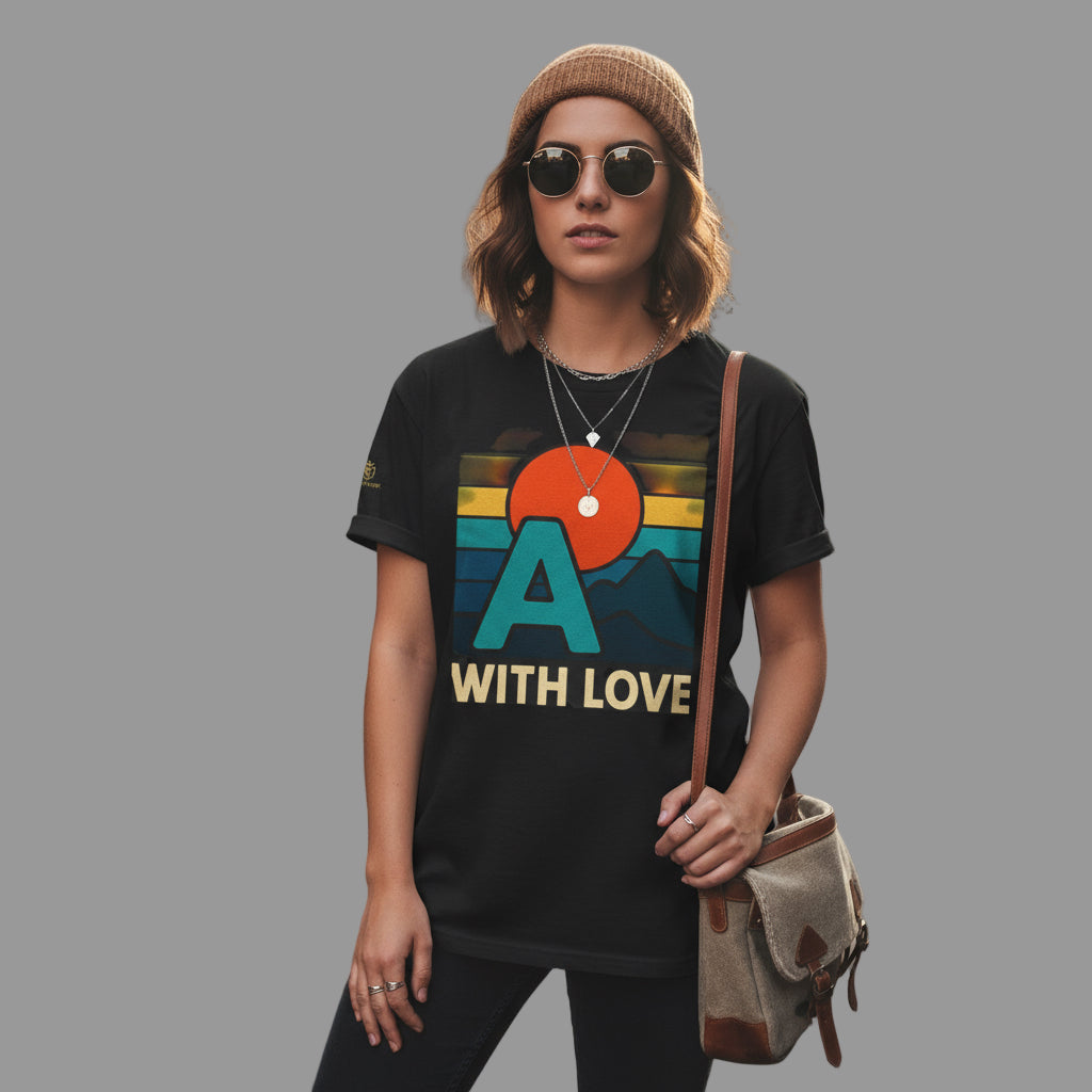 Sunset Graphic Tee, Unisex Cotton T-Shirt, Nature Lover's Gift, Casual Wear, Summer Vibes, Streetwear Style Printify