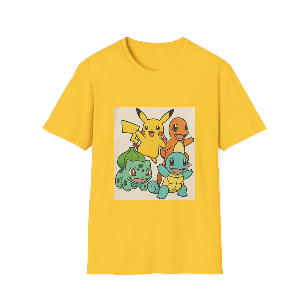Colorful Play Graphic T-Shirt, Cute Casual Tee, Gamer Gift, Birthday Present, Unisex Style, Cartoon Apparel