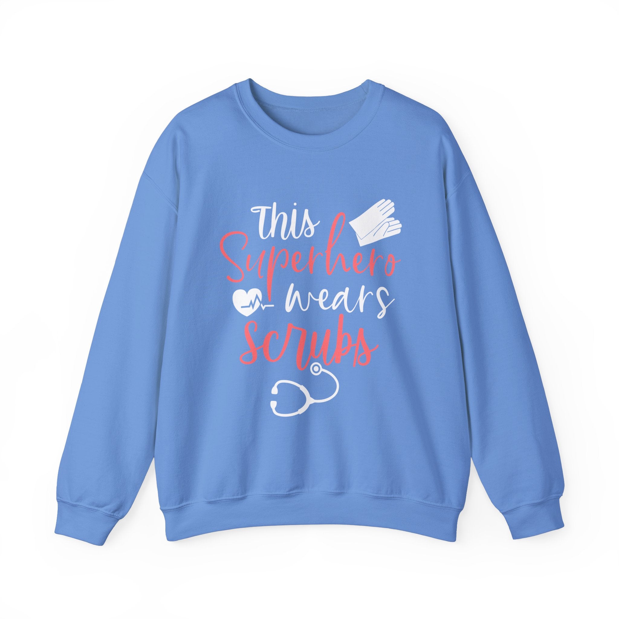 son super-héros porte des gommages Sweat-shirt unisexe 