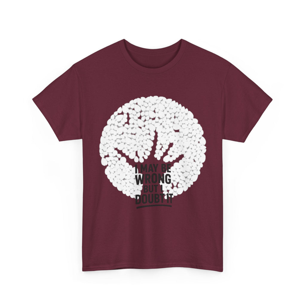 Unisex Tee - Doubt it Graphic Print Printify