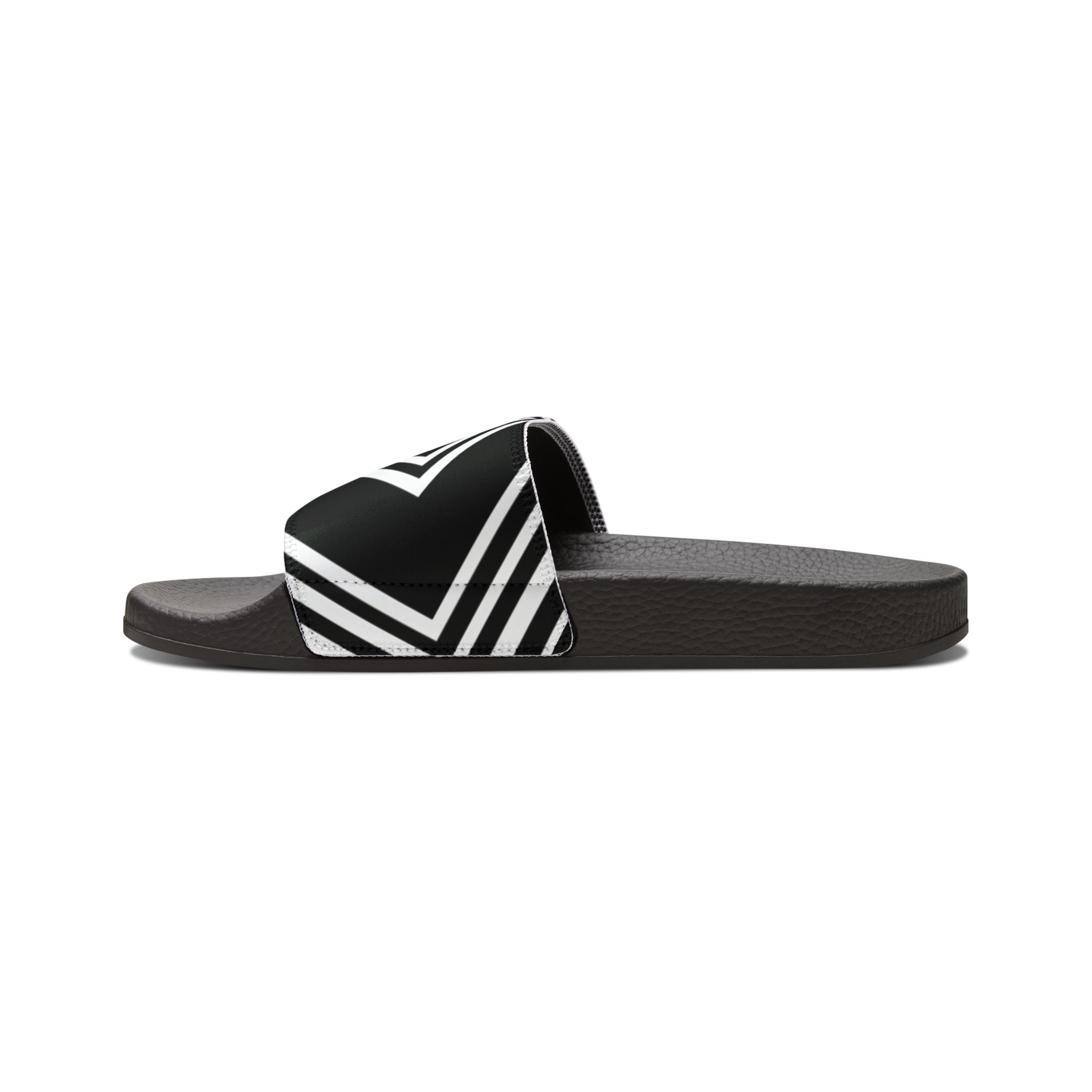 Sandals - Men's Stylish Removable-Strap Sandals with Geometric Design