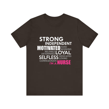 Strong Independent Motivated Loyal Selfless Unisex Tee