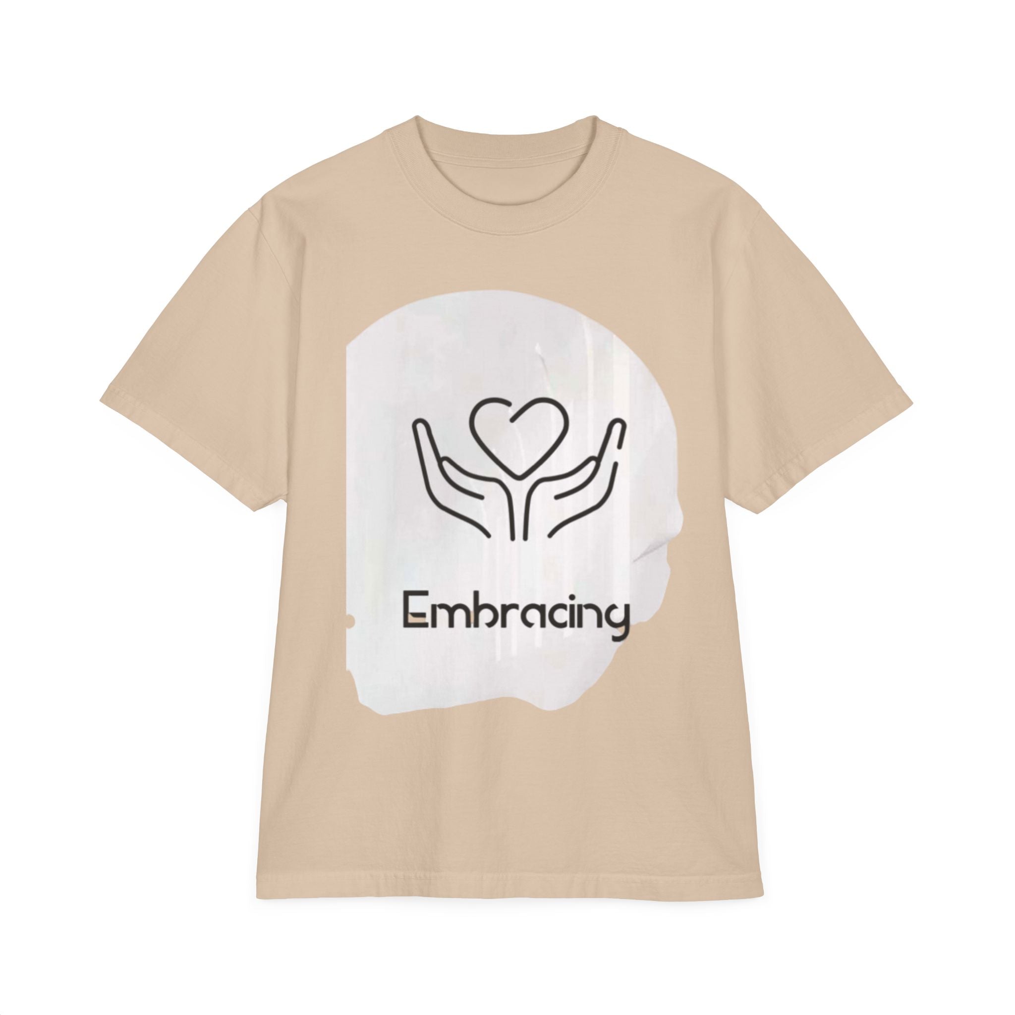 Drop-Shoulder T-Shirt Embracing Design