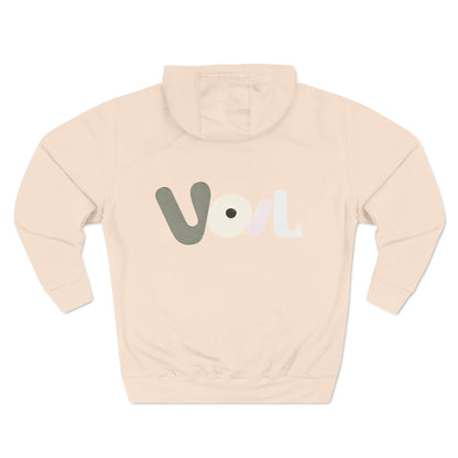 Voila Three-Panel  Hoodie